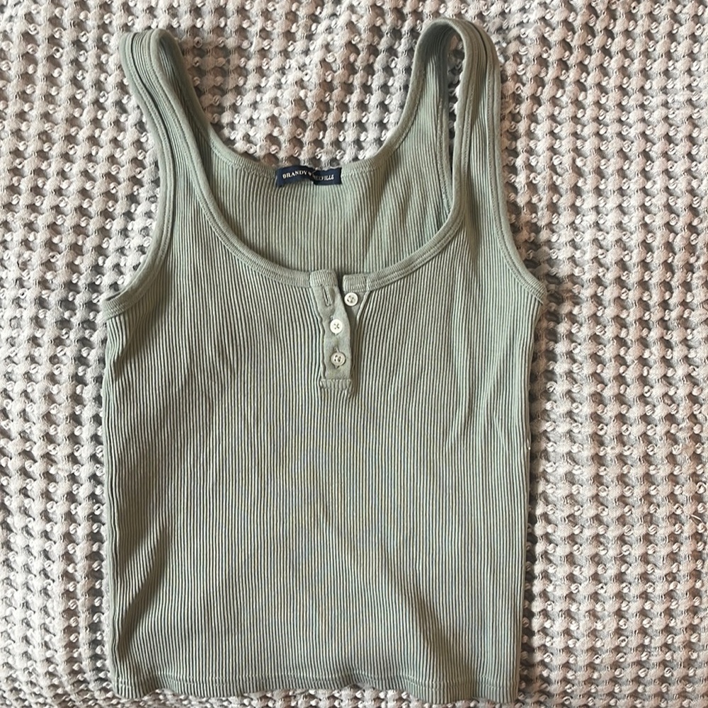 Worn once ! Brandy Melville crop top !